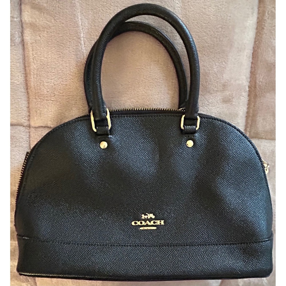 Coach Black Satchel Bag